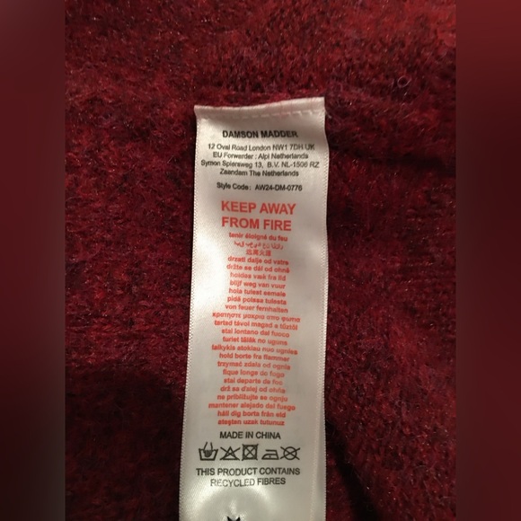 Damson Madder Aggie Bow Knit Sweater Vest - Picture 8 of 8